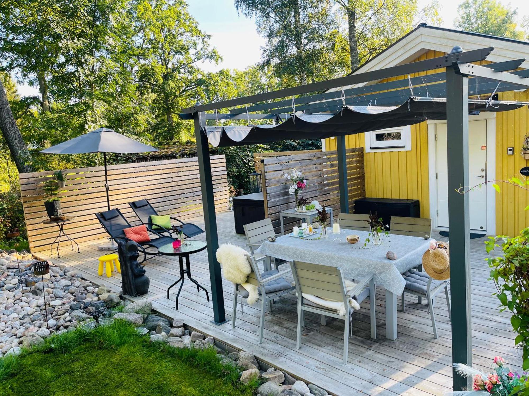 Villa Lillgarden With Sauna And Jacuzzi Norrköping Exterior foto